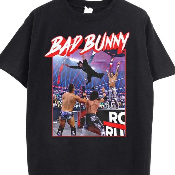 Gildan Other - Bad Bunny Royal Rumble Splash T Bad Bun shirt